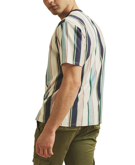 guess vertical striped shirt